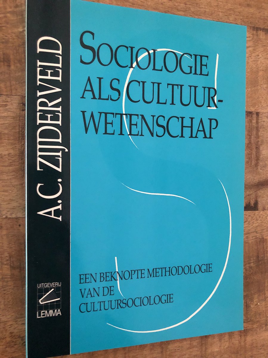 Sociologie als cultuurwetenschap
