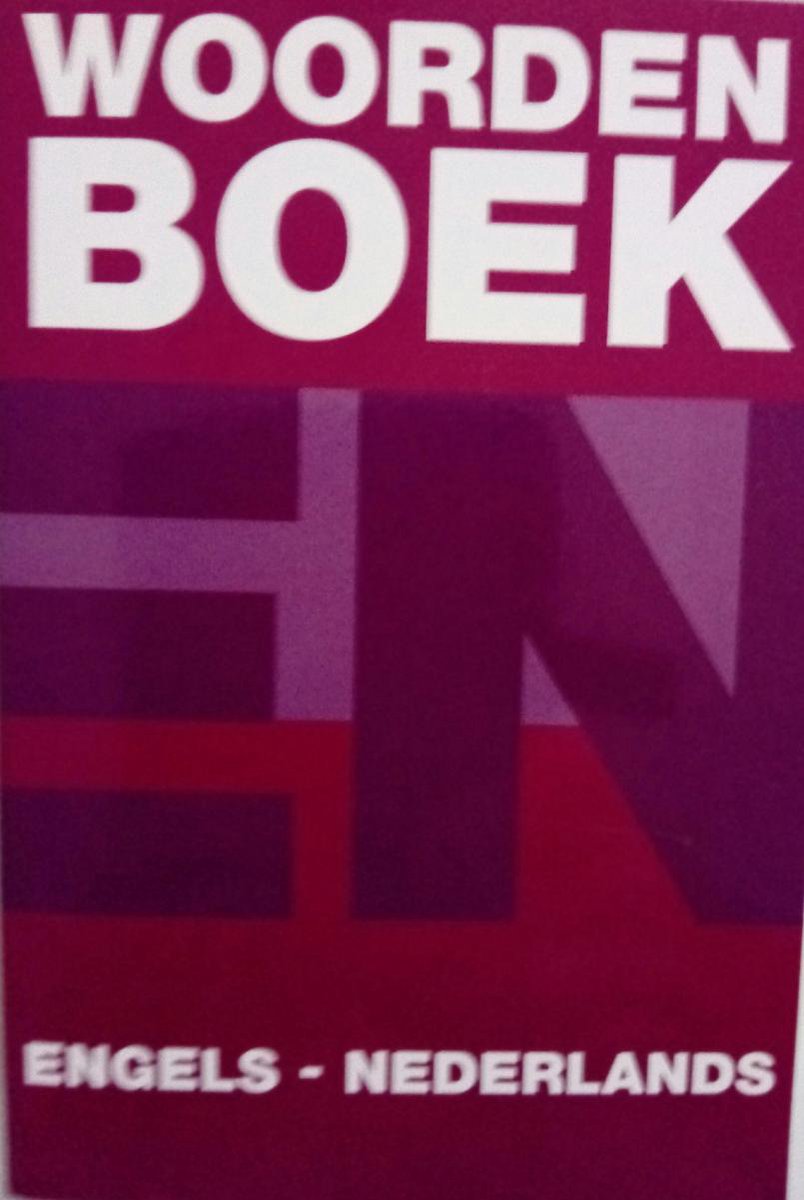 Woordenboek Engels-Nederlands