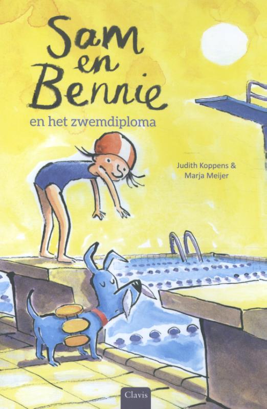 Sam en Bennie  -   Sam en Bennie en het zwemdiploma