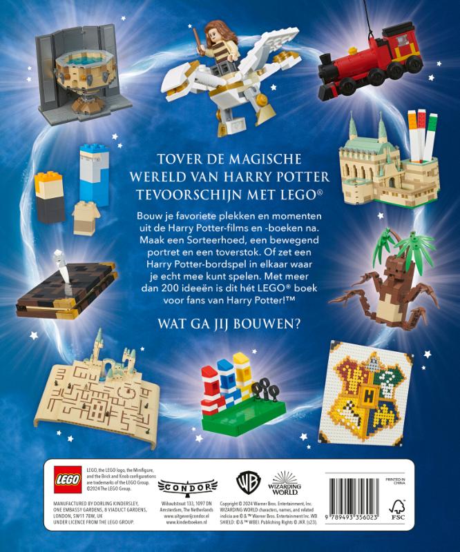 Harry Potter ideeënboek / LEGO ideeën achterkant