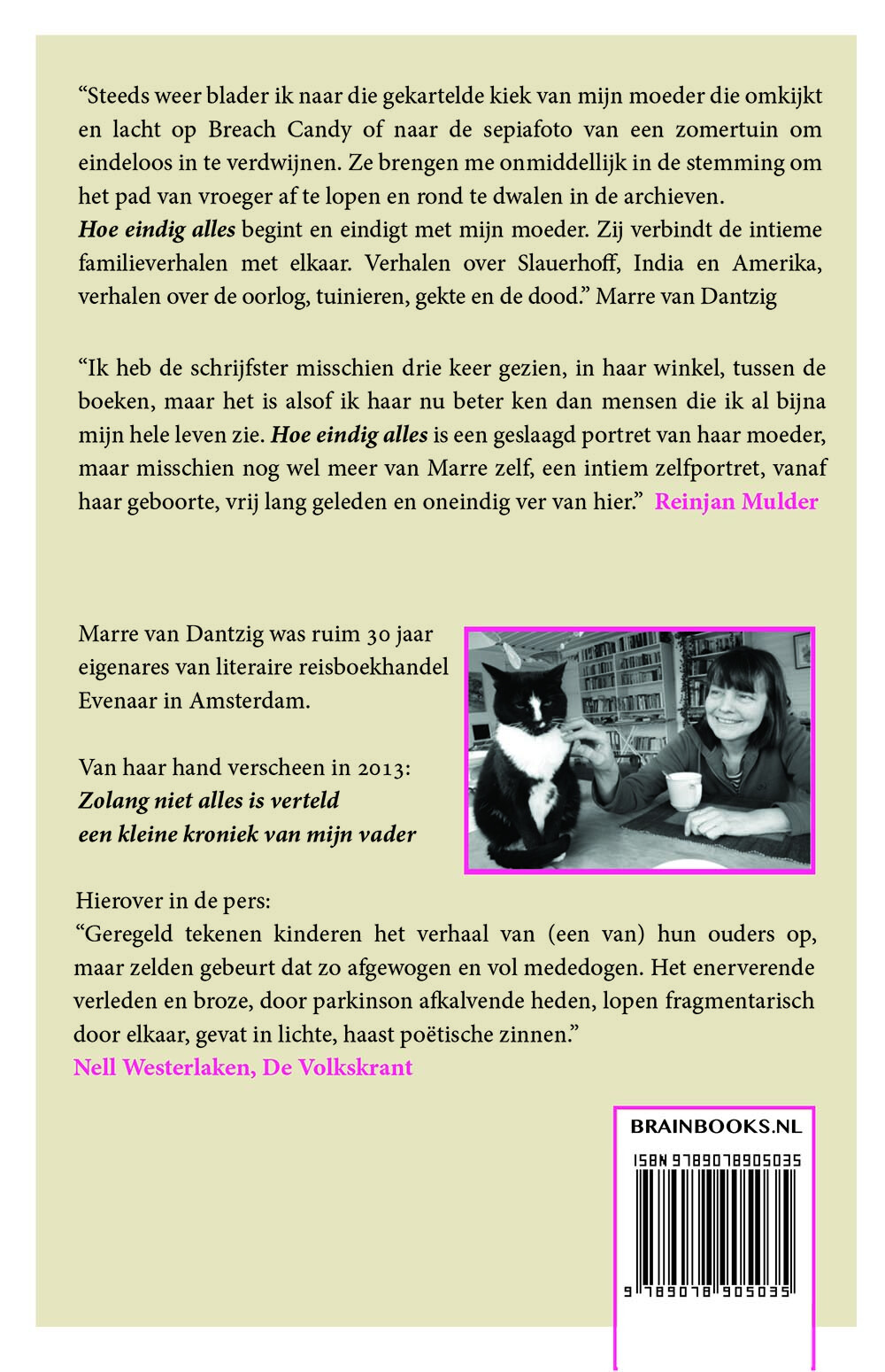 Hoe eindig alles achterkant