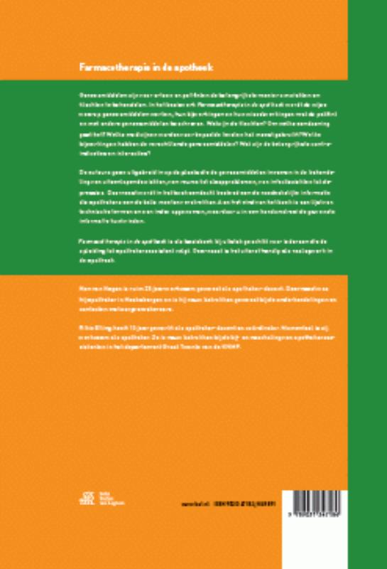 Farmacotherapie in de apotheek / Basiswerk AG achterkant