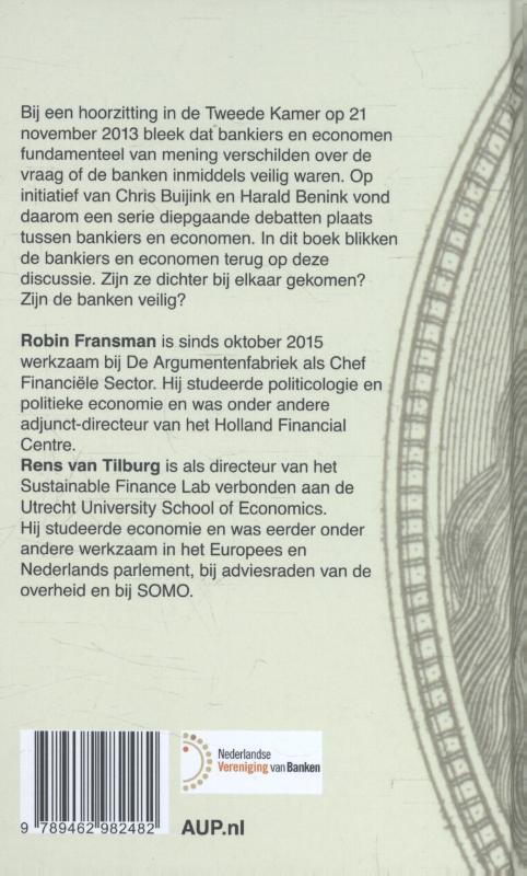 Banken, buffers en belastingbetalers achterkant