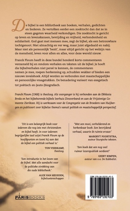 Zo staat geschreven, honderd korte commentaren bij de bijbel achterkant