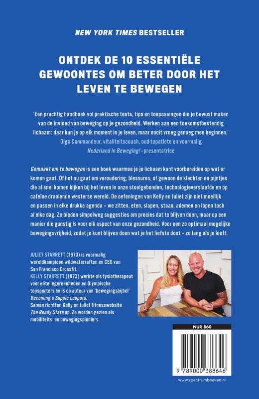 Gemaakt om te bewegen achterkant