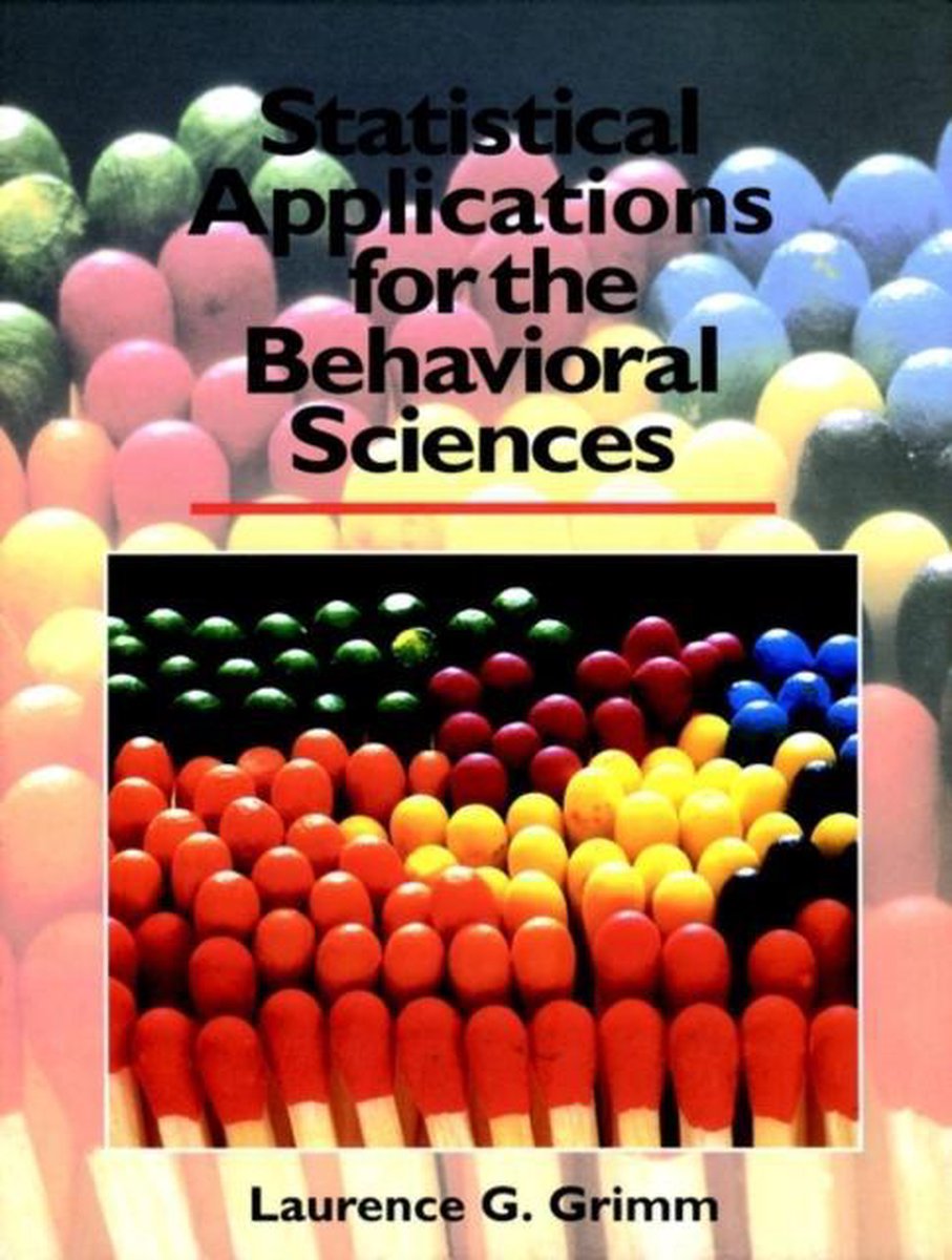 Statistical Applications for the Behavioral Sciences