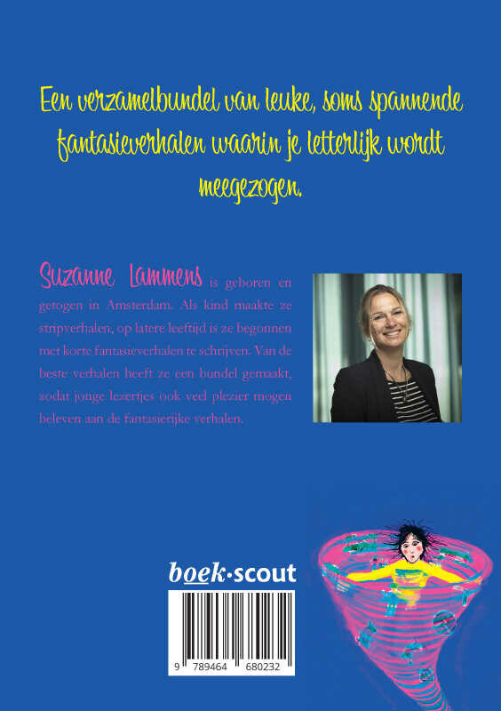 Draaikolk van fantasieverhalen achterkant