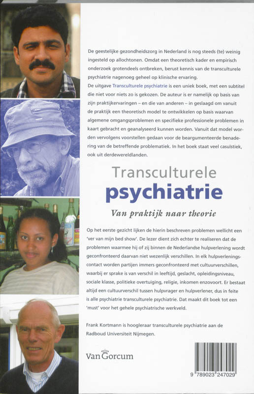 Transculturele psychiatrie Transculturele psychiatrie achterkant