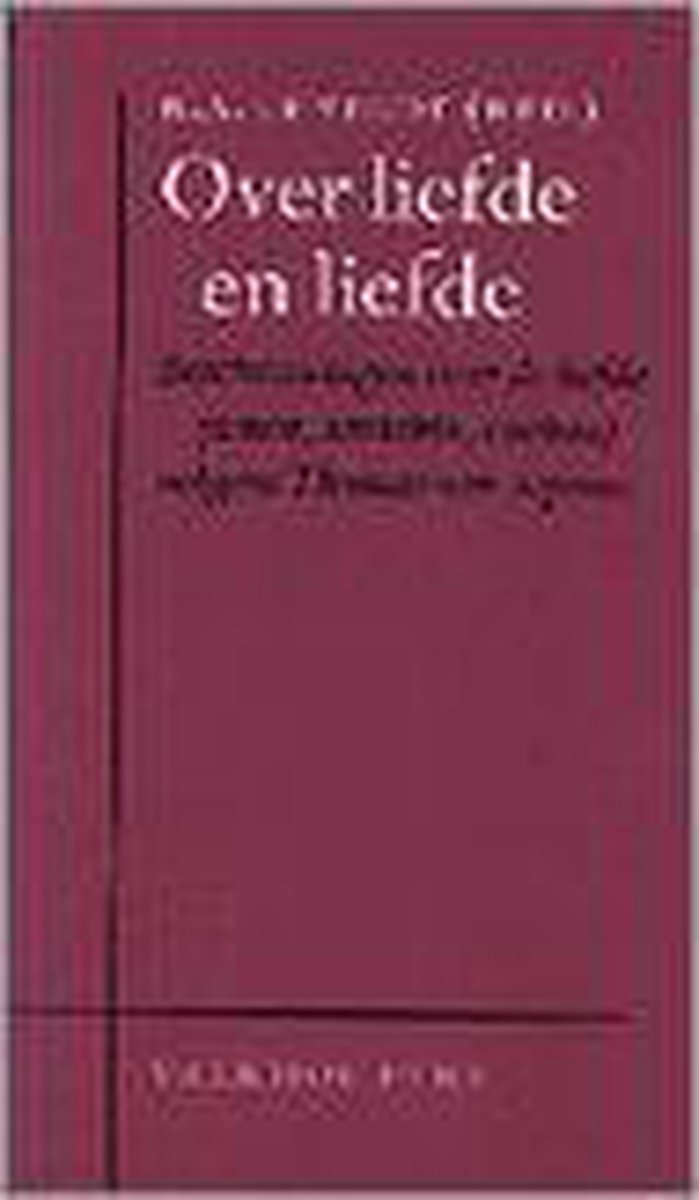 Over liefde en liefde / Annalen van het Thijmgenootschap