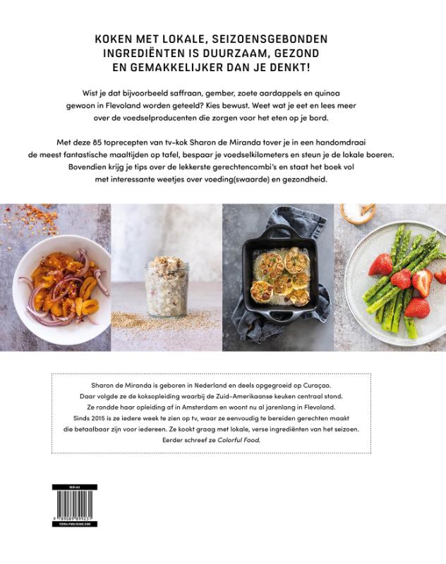 Sharon gaat lokaal achterkant