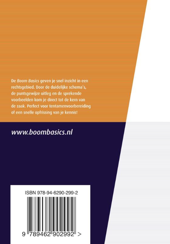 Boom Basics  -   Boom basics naamloze en besloten vennootschap achterkant