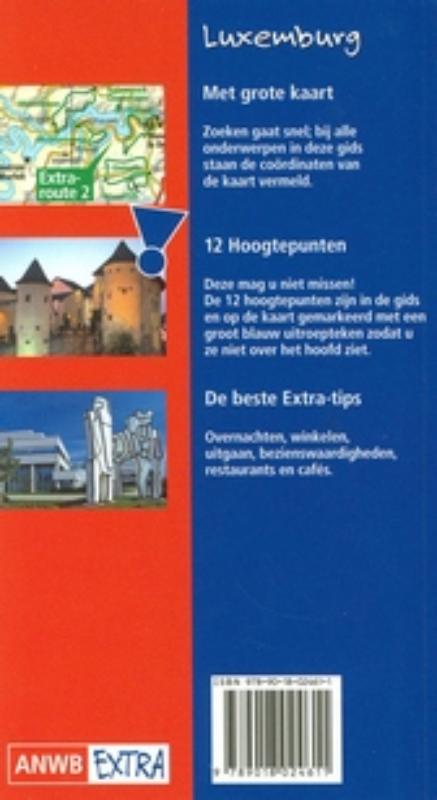 Luxemburg / ANWB Extra achterkant