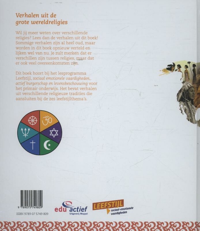 Verhalen uit de grote wereldreligies achterkant