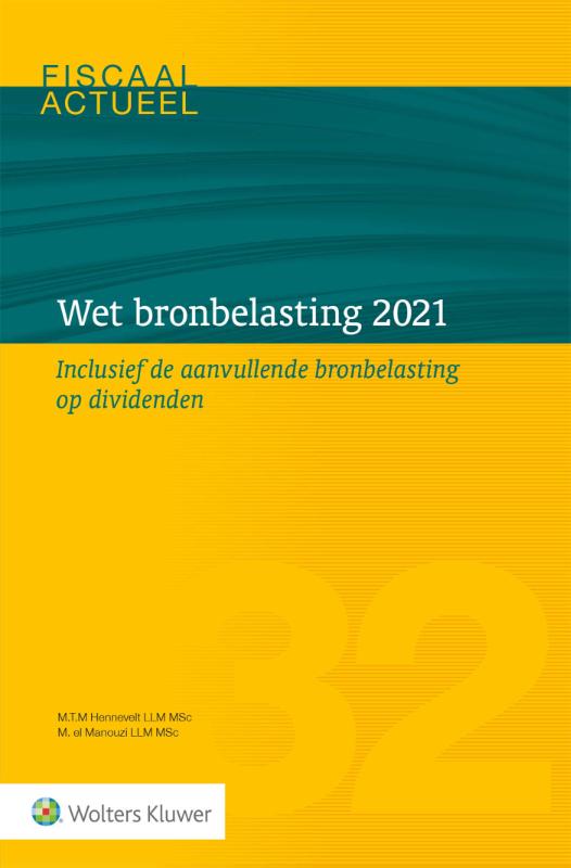 Wet bronbelasting 2021