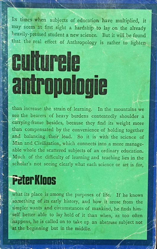 Culturele antropologie