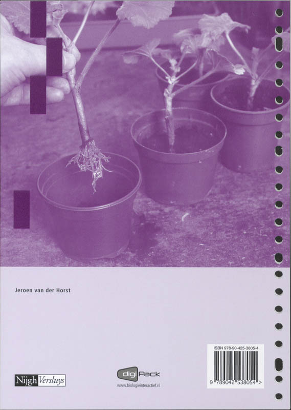 Biologie Interactief VMBO Bovenbouw B K12 Werkboekkatern Leerjaar 3/4 achterkant