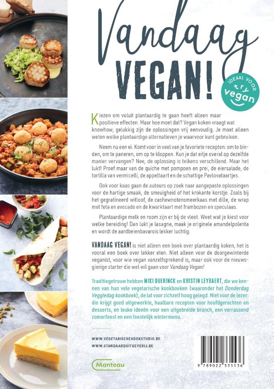 Vandaag Vegan! achterkant