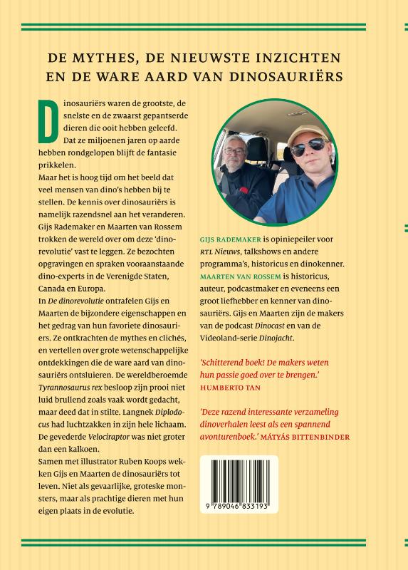 De dinorevolutie achterkant