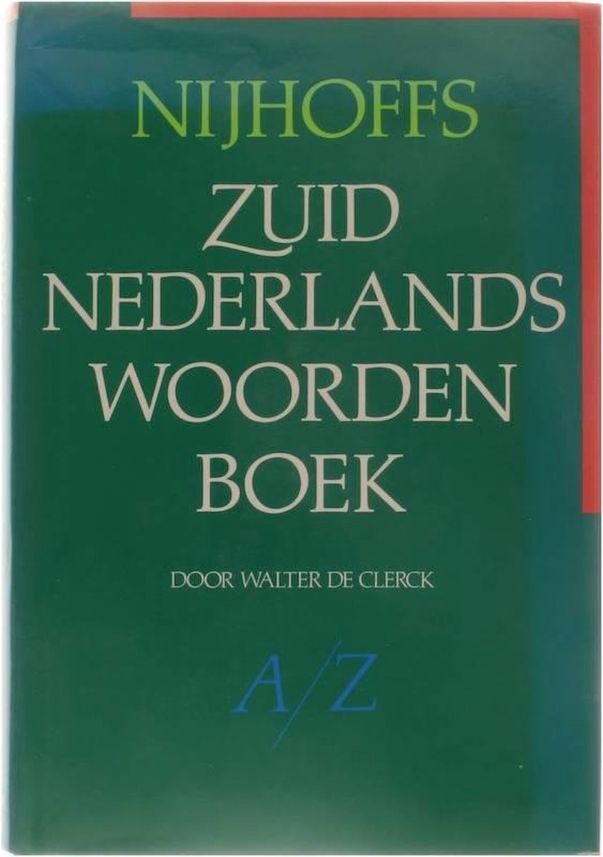Nijhoffs Zuidnederlands Woordenboek