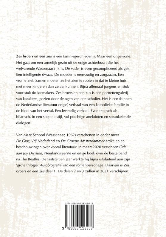 Zes broers en een zus Zes broers en een zus achterkant