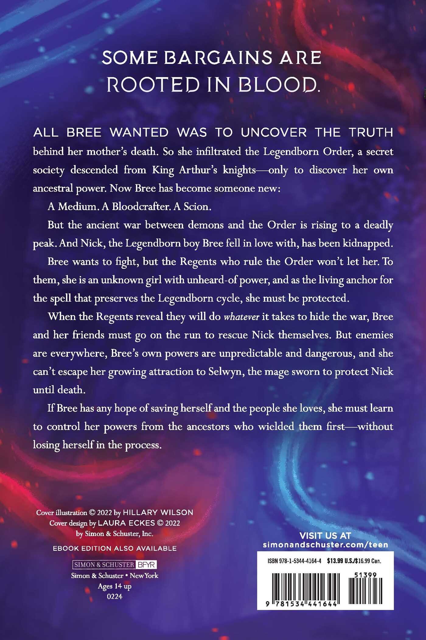 Bloodmarked / The Legendborn Cycle achterkant