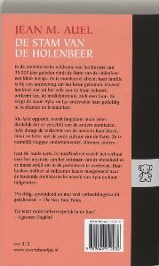 De stam van de holenbeer / 1 De stam van de holenbeer / De Aardkinderen / 1 achterkant