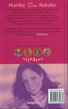 Marike houdt van ... Hahaha / Vlinders achterkant