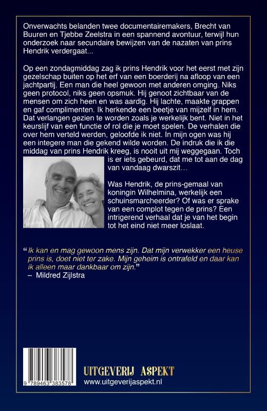 Geheime prinsenkinderen Geheime prinsenkinderen achterkant