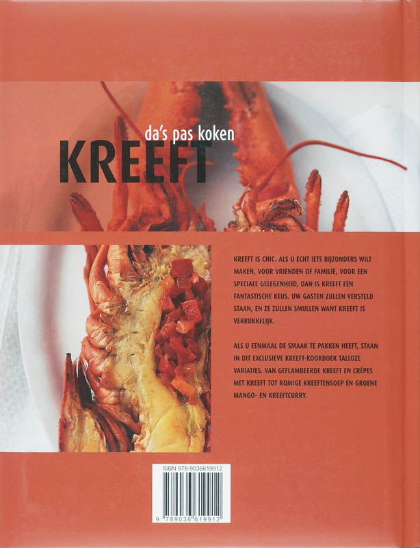 Kreeft / Druk Heruitgave achterkant