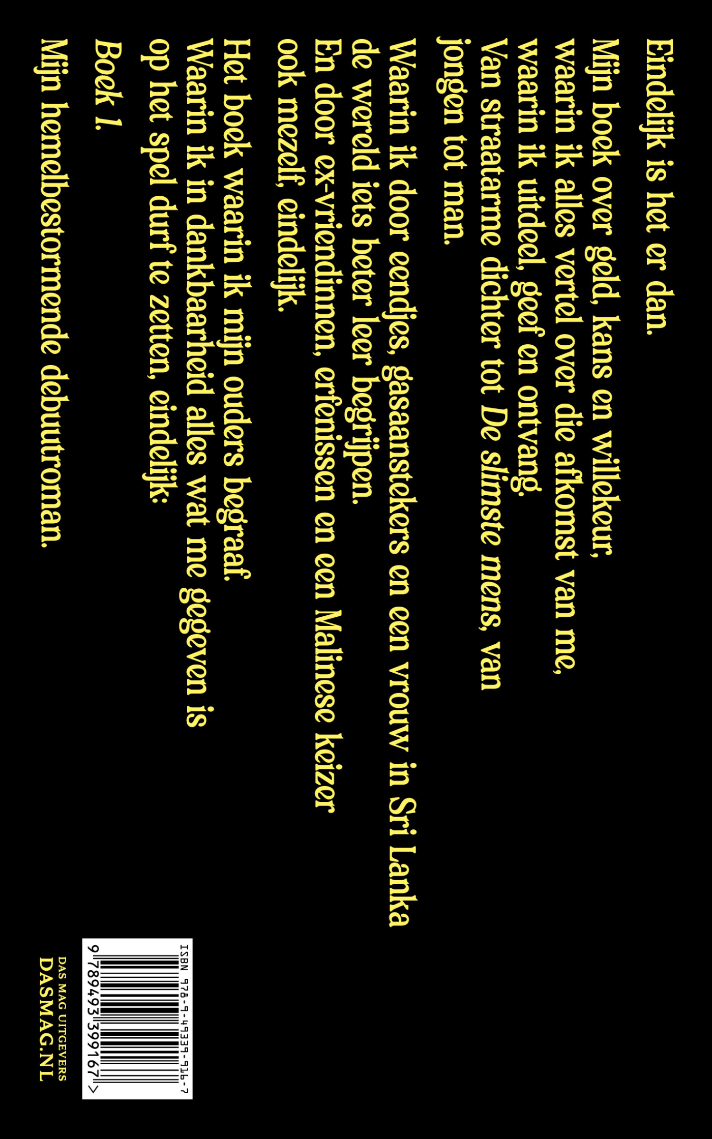 Boek 1 achterkant