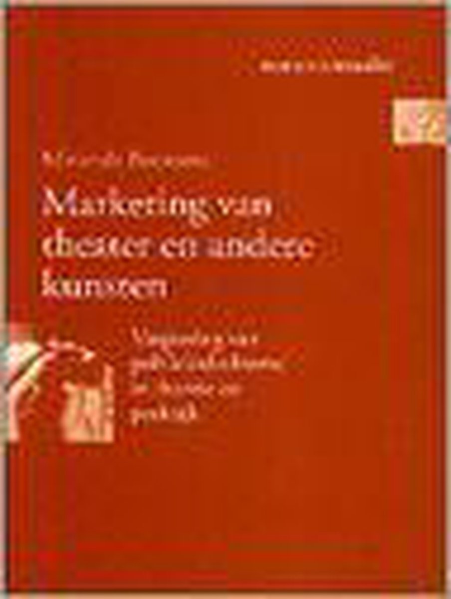 Marketing van theater en andere kunsten / Boekmanstudies
