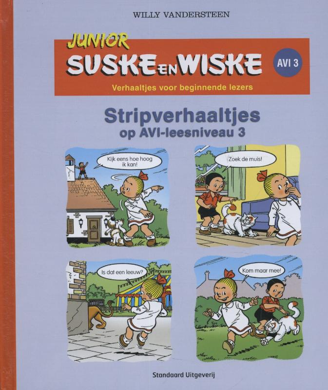 Junior Suske en Wiske  -  Stripverhaaltjes AVI-leesniveau 3/E3 - M4