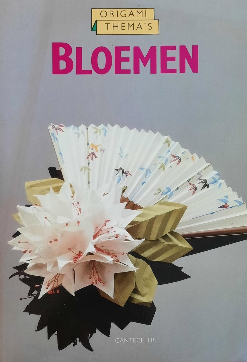 Origami thema's bloemen