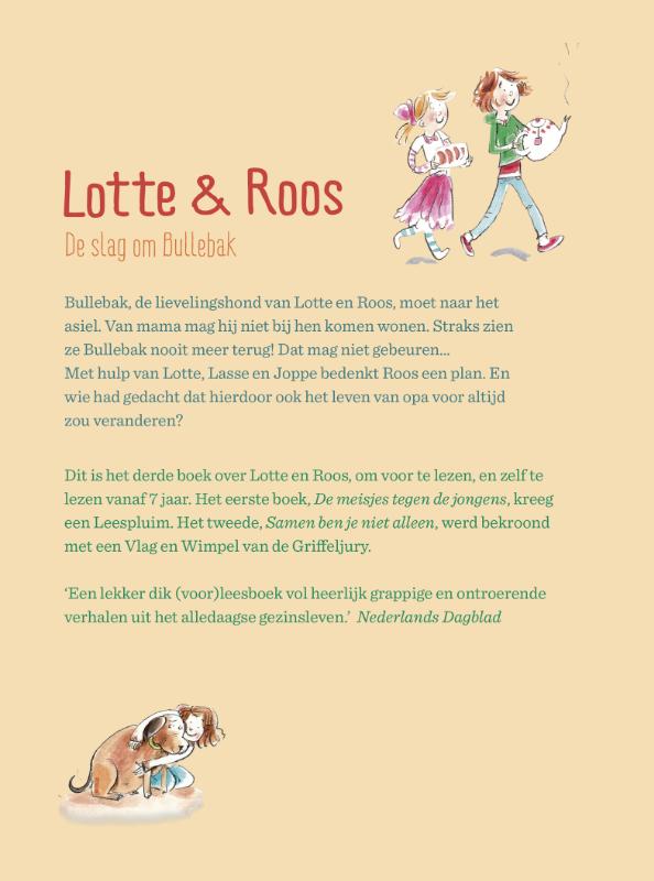 Lotte & Roos  -   De slag om Bullebak achterkant