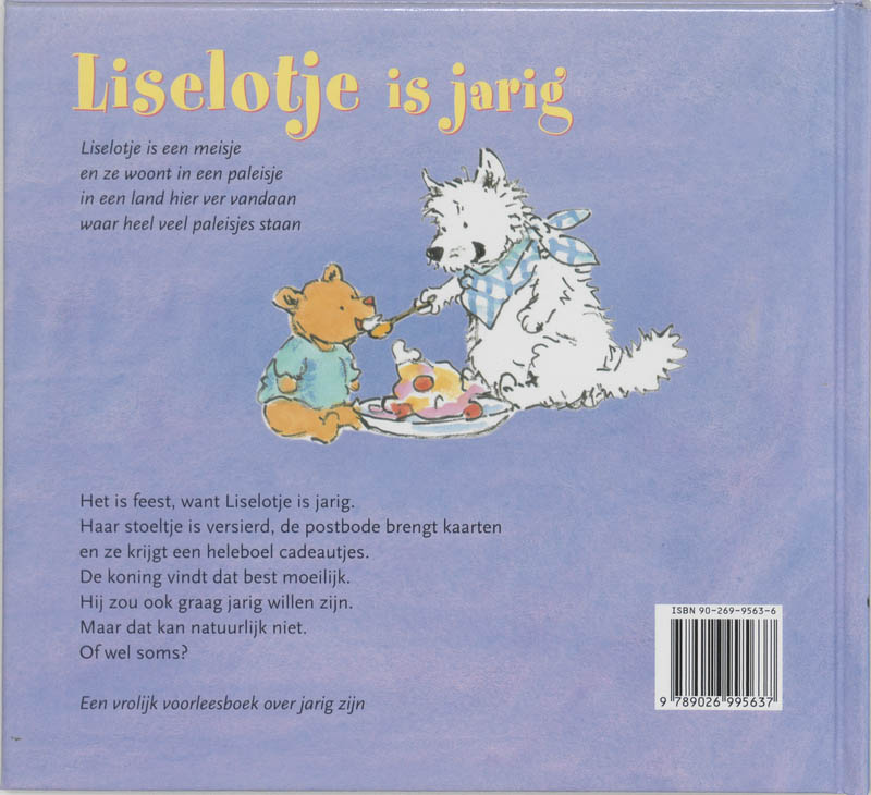 Liselotje is jarig achterkant