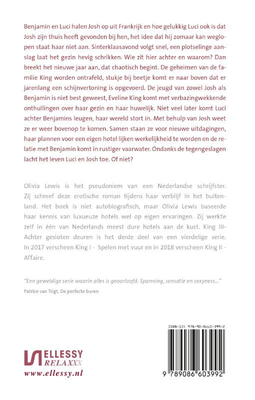Achter gesloten deuren / King / deel 3 achterkant