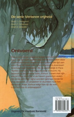 ONTVOERD      Verloren vrijheid 1 achterkant