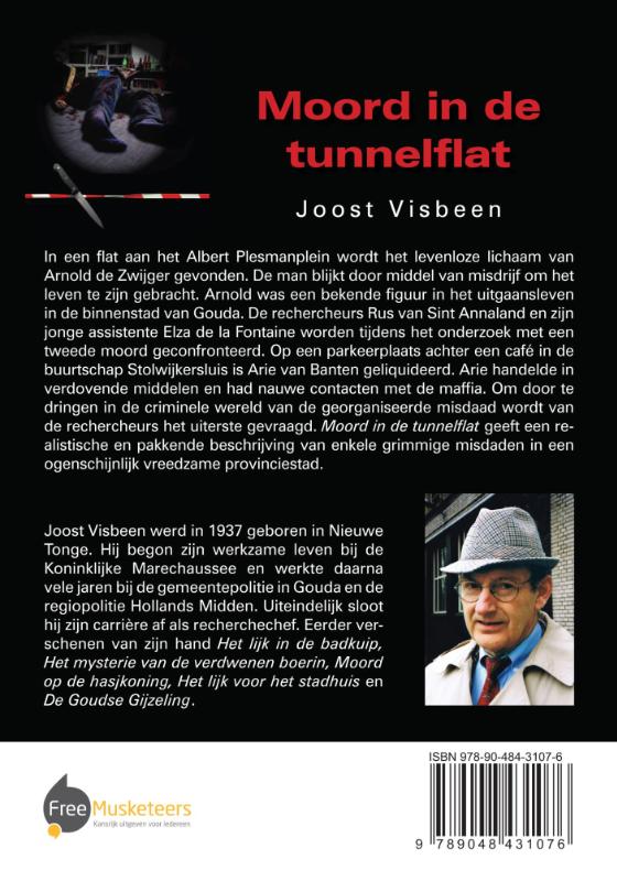 Moord in de tunnelflat achterkant