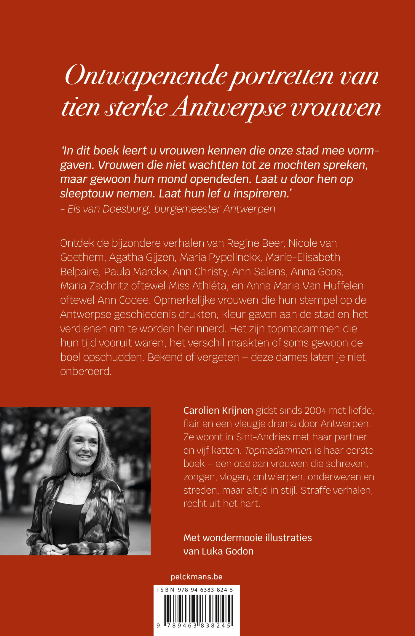 Topmadammen achterkant