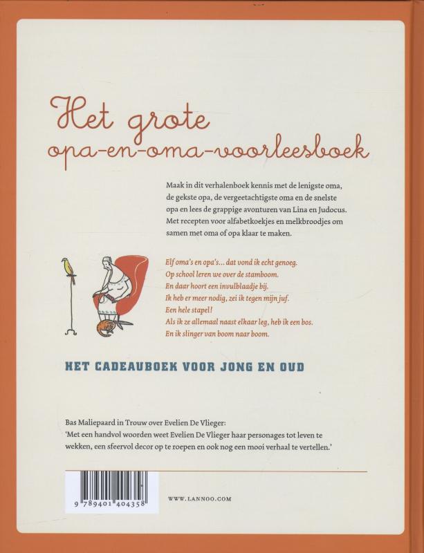 Mijn oma is van peperkoek achterkant