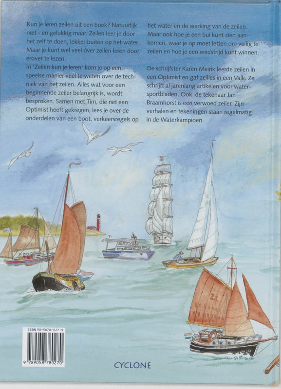 Zeilen kun je leren achterkant