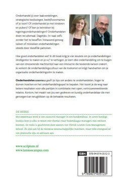 Onderhandelen / Essentials achterkant