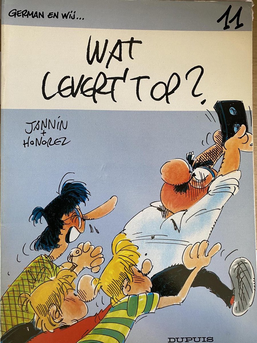 German en Wij deel 11  Wat levert 't op ?  (stripboek Dupuis)