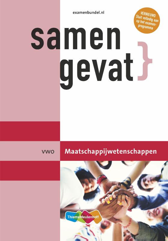 Samengevat vwo Maatschappijwetenschappen