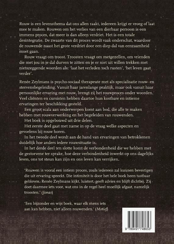 Rouwverwerking en rouwbegeleiding achterkant