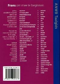 Frans / ANWB Taalgids achterkant