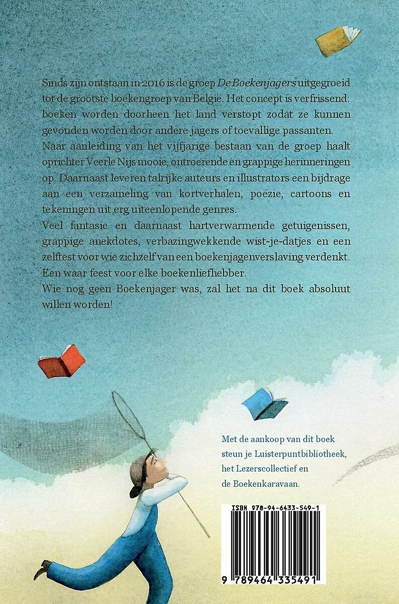 De Boekenjagers achterkant