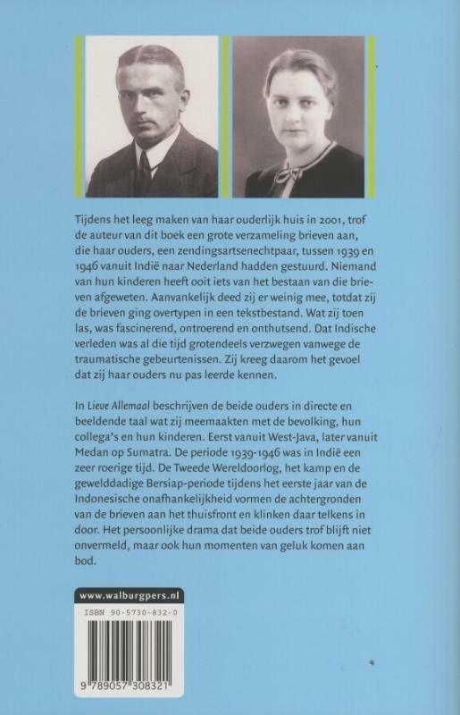Lieve allemaal achterkant