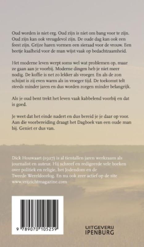Dagboek van een oude man achterkant