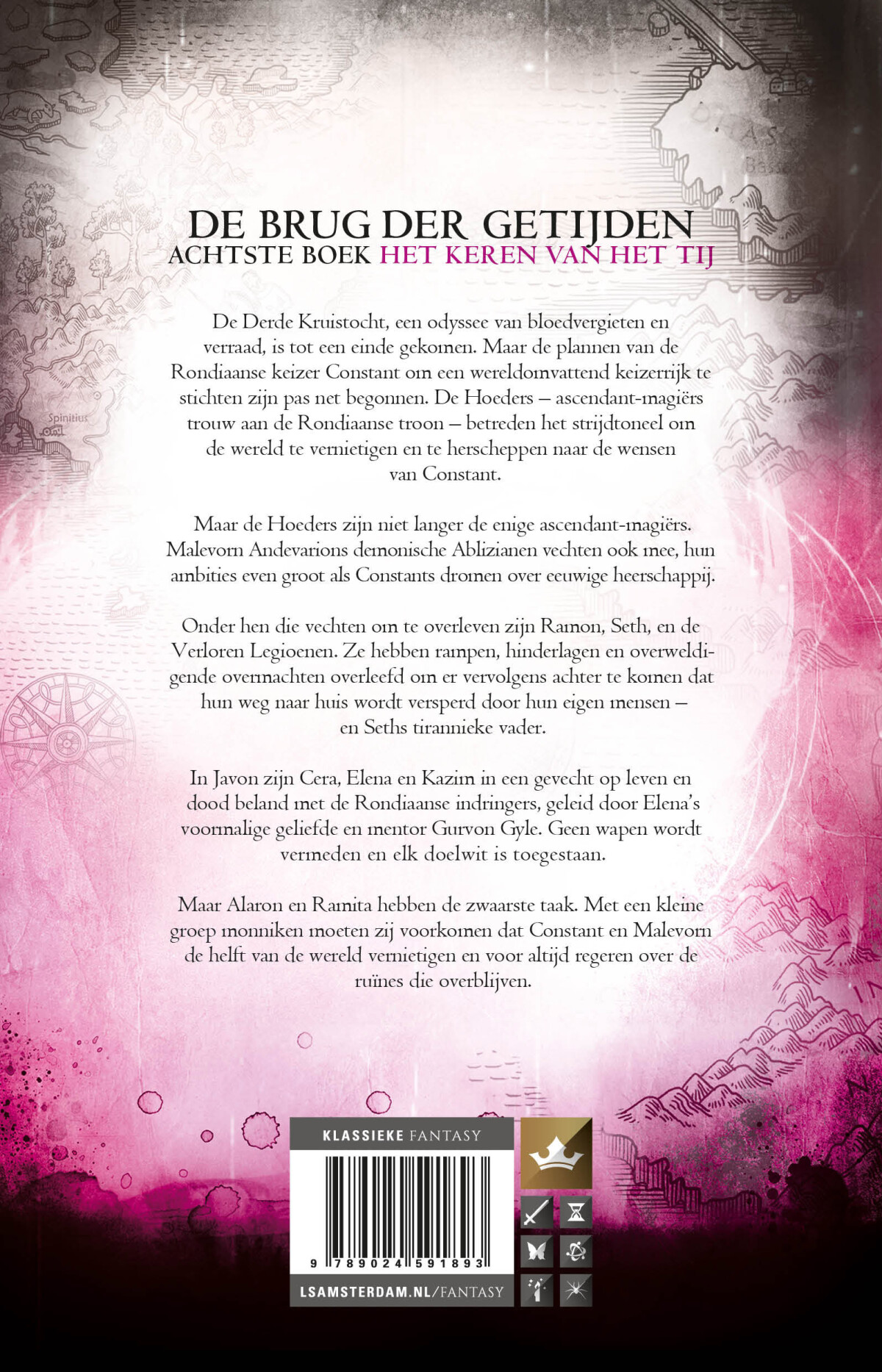 Het Keren van het Tij / De Brug der Getijden / 8 achterkant